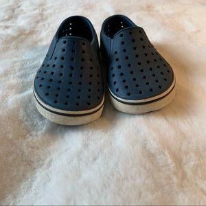 Native Shoes Jefferson Regatta Blue/ Shell White Size 8 Outdoor Waterproof Play